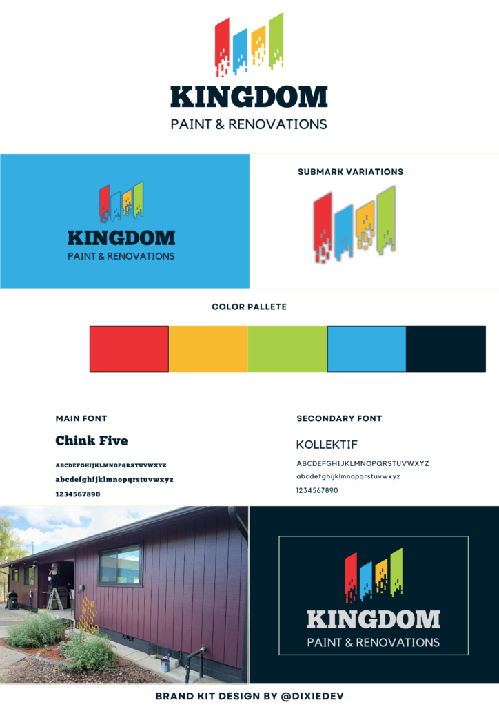 local website designer launches kingdom painter website
